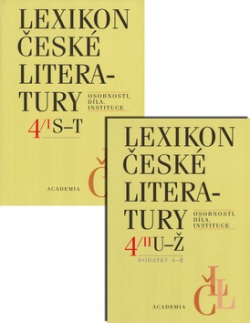 Lexikon české literatury 4/I 4/II (Jiří Opelík, Vladimír Forst)