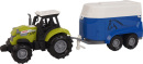 Traktor s prívesom na koňa 1:43 so zvukom a svetlom