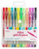 Gelové perá 12 Farieb