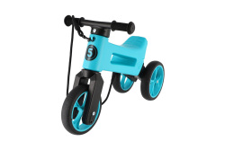 Odrážadlo Funny Wheelos Rider SuperSport tyrkys 2v1 - nosnosť 25 kg,