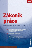 Zákoník práce 2023/2024 (sešitové vydání) (Zdeněk Schmied, Dana Roučková)