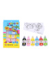 Farby na sklo glitter 5+1 22 ml