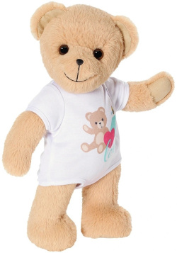 Zapf Creation Medvedík BABY born, biele oblečenie