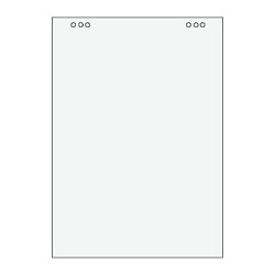 Blok Flipchart čistý 80g, 680x990mm, 20 listov