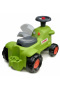 Odrážadlo a chodítko 2v1 traktor Claas svetlo zelený s volantom