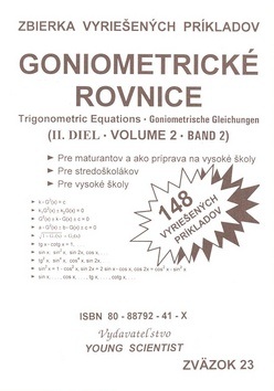 Goniometrické rovnice II. diel (Marián Olejár, Iveta Olejárová)
