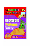 Šablóny k farbám na sklo - 33 vianočných motívov