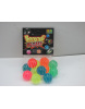 Hop gule 2,5 cm farebné set 12 kusov