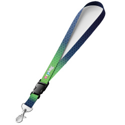 Kľúčenka s karabínkou OXY Ombre Blue