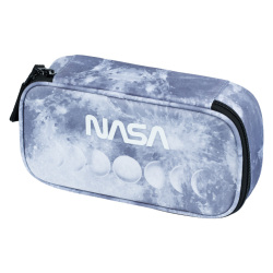 Baaglk školský peračník etui jednochlopňový Nasa Grey