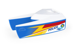 Boaties plachetnica polícia
