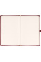 Notique notes bodkovaný Balacron, bordový 15x21 cm