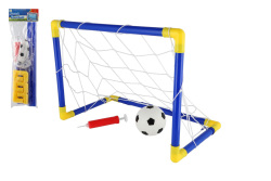 Futbalová bránka s loptičkou a pumpičkou