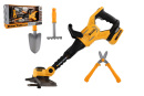 Krovinorez na batérie s doplnkami plast 52 cm