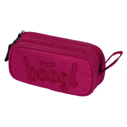 Baagl Študentský peračník etui Ruby trojposchodový, bez náplne