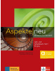 Aspekte neu B1+ – Hybride Ausgabe – Lehr/Arbeitsbuch Teil 1 + MP3 allango.net + Lizenz (24 Monate)