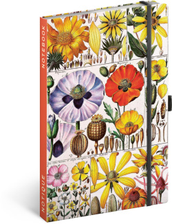 Notique  Notes Herbár Kateřiny Winterové, bodkovaný, 13 x 21 cm