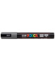 Popisovač akrylový Uni Posca PC-5M tmavosivý