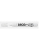 Popisovač Ico deco Marker 2-4 mm biely