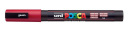 Popisovač akrylový Uni Posca PC-3M tmavočervený