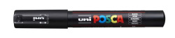 Popisovač akrylový Uni Posca PC-1MR čierny