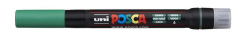 Popisovač akrylový štetcový Uni  Posca PCF-350 zelený