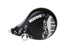 Korekčný roller Kores Blac&White 8 m x 4,2 mm