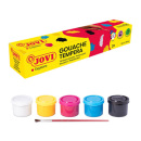 Temperové farby Jovi v kelímku+štetec 5x35 ml