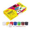 Temperové farby Jovi v kelímku + štetec 7 x 35 ml