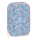 Ars Una školský peračník Pearl Blossom Blue jednochlopňový bez náplne