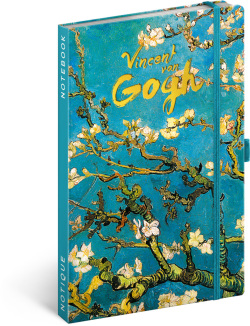 Notique Notes Vincent van Gogh, linajkovaný, 13 x 21 cm