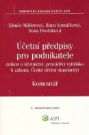 Účetní předpisy pro podnikatele (Hana Vomáčková, Libuše Müllerová, Libuše Müllerová)
