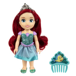 Bábika Disney princezná Ariel s hrebeňom- 15cm