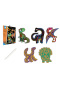 Janod Atelier vyškrabovacie obrázky Dinosaury 5+