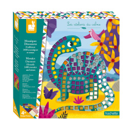 Janod mozaika Dinosaury Atelier Sada Maxi