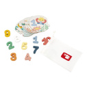 Janod vkladacie drevené puzzle Čísla Pure
