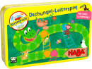 Haba mini hra Rebríky v džungli, magnetická 4+
