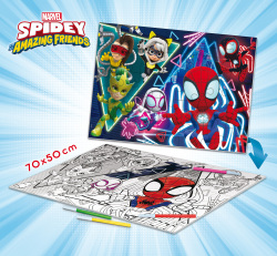 Spider-man Spidey puzzle maxi-floor 35 dielikov