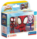 Obrázkové kocky - Spidey a jeho úžasní priatelia 6 kusov