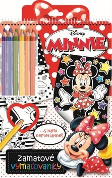 Zamatové vymaľovanky Minnie (1. akosť)