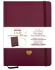 Notes Luxi linky A5 lamino bordó